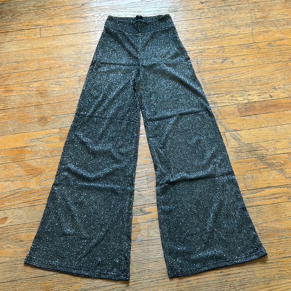 NWOT Sequence stretch palazzo pants